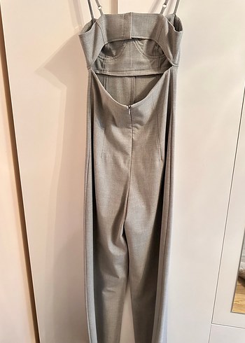 BERSHKA askılı sırt detaylı tulum - Görsel 6