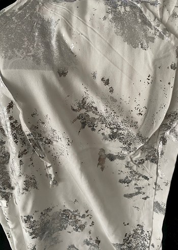 Zara Nakışlı, Uzun, Drapeli Kadın Saten Pantolon