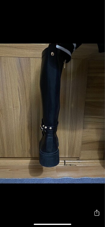 Nine West Siyah çizme