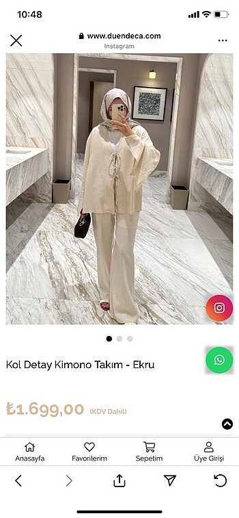 Kimono takım