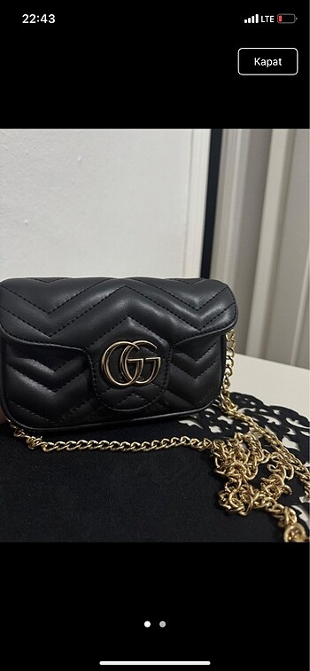 Gucci siyah çanta
