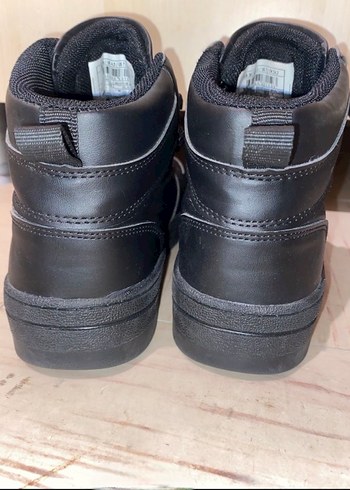 Siyah Bağcıklı erkek çocuk Street Wear Spor Ayakkabı - Görsel 2