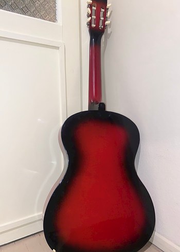 Kırmızı Klasik Gitar - Görsel 2