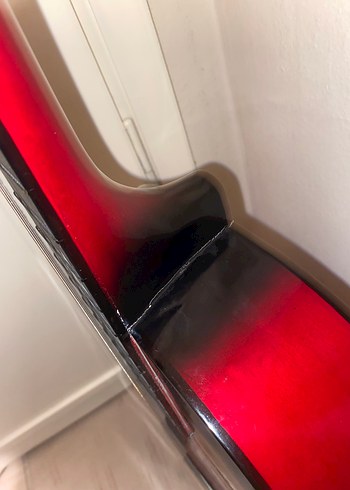 Kırmızı Klasik Gitar - Görsel 5