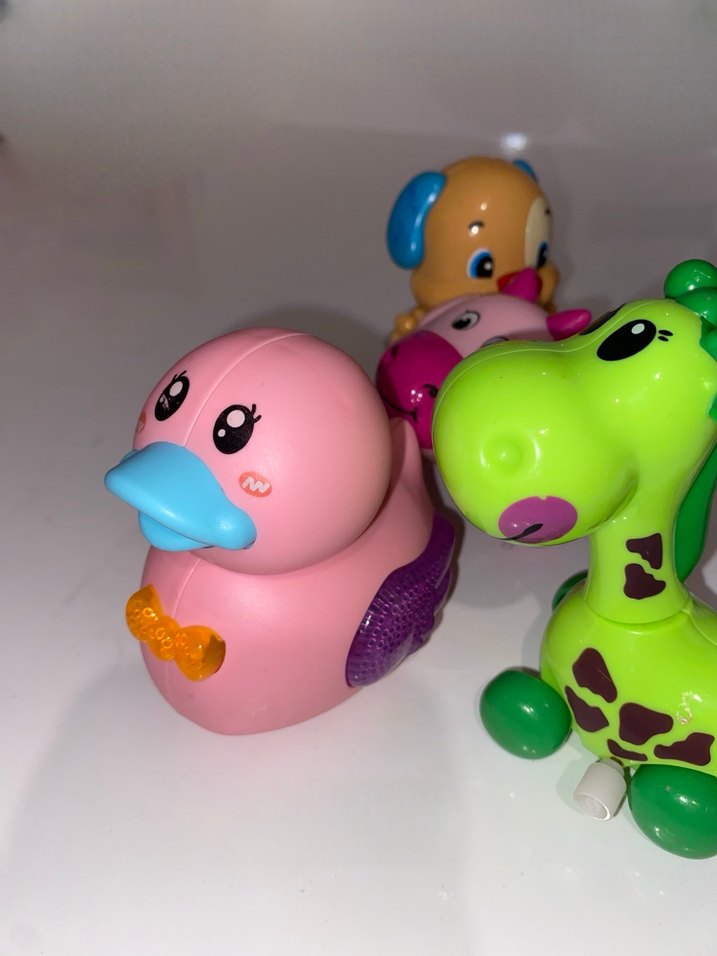 Renkli Çek-Bırak Oyuncak Hayvanlar - Görsel 3