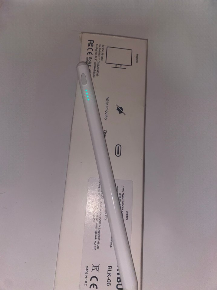 Beyaz Universal Tablet ve Telefon Çizim Kalemi - Görsel 3