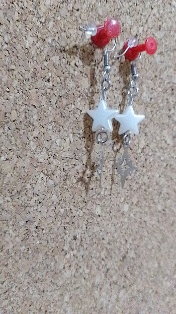 yildizli küpe  - Görsel 2