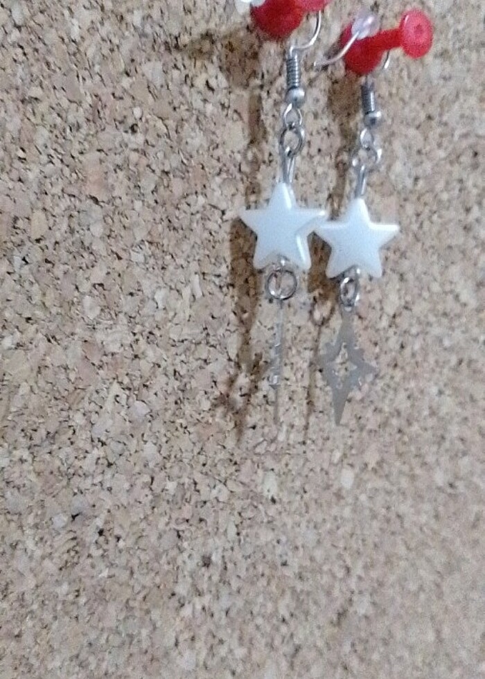 yildizli küpe  - Görsel 2