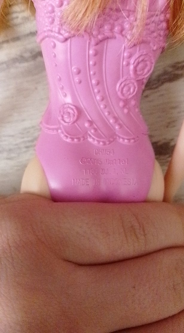 Pembe ve mint detaylı oyuncak bebek - Görsel 3