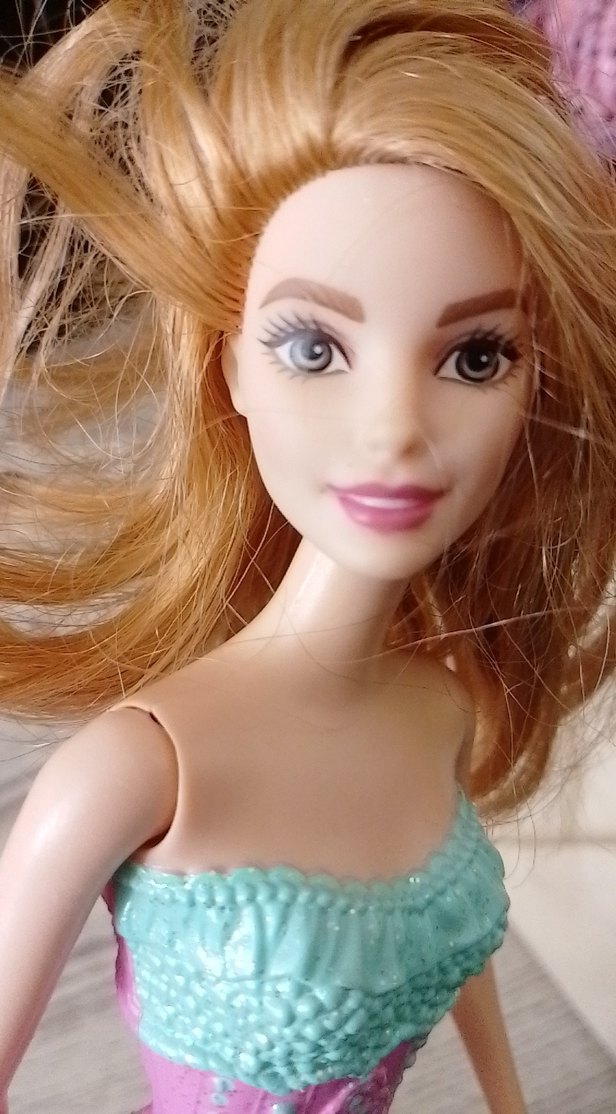 Pembe ve mint detaylı oyuncak bebek - Görsel 4