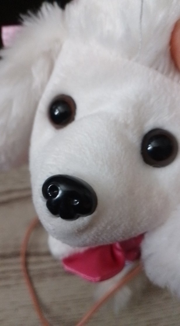 Beyaz peluş oyuncak köpek - Görsel 5