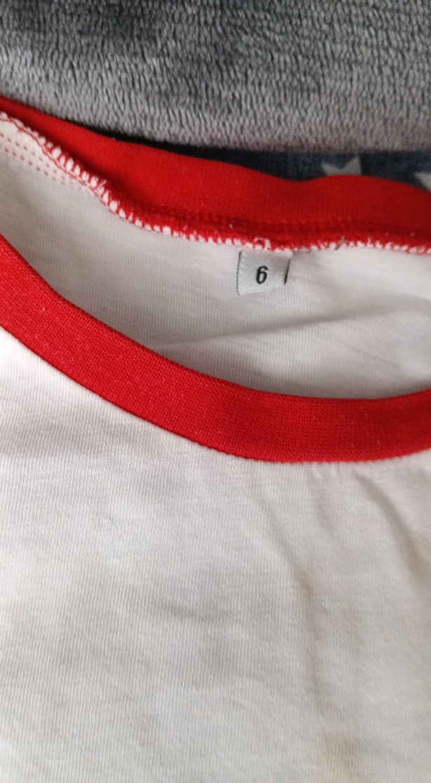 Kısa Kollu Beyaz Pamuklu Tişört - Görsel 4