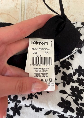 Desenli Volanlı Mini etek - Görsel 2