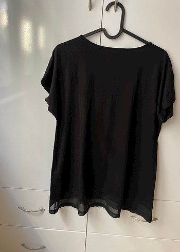 Siyah Payetli Kadın Bluz - Görsel 3