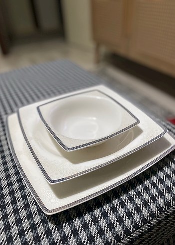 Beyaz Pierre Cardin Yemek Takımı