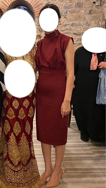 Midi elbise
