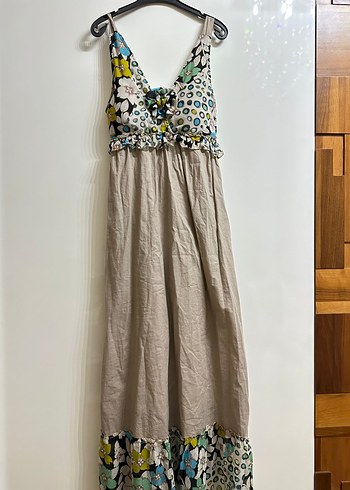 Çiçek Desenli elbise - Görsel 2