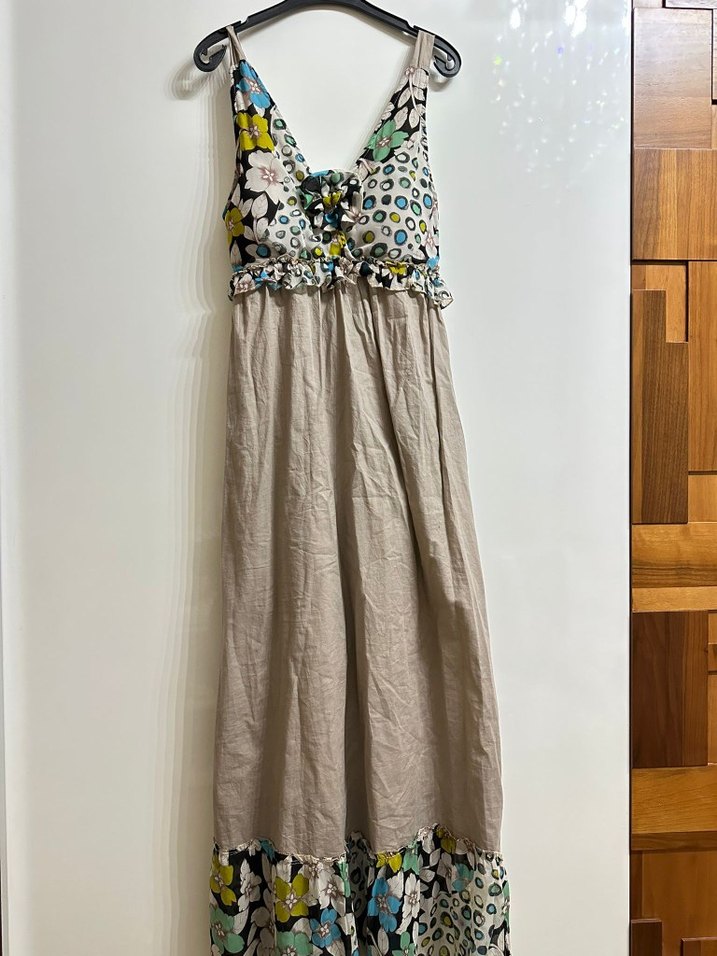 Çiçek Desenli elbise - Görsel 2