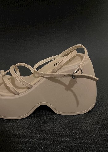 Nude platform sandalet (23) - Görsel 6