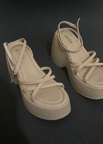 Nude platform sandalet (23) - Görsel 2