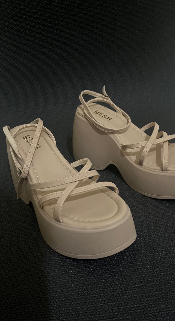 Nude platform sandalet (23) - Görsel 3