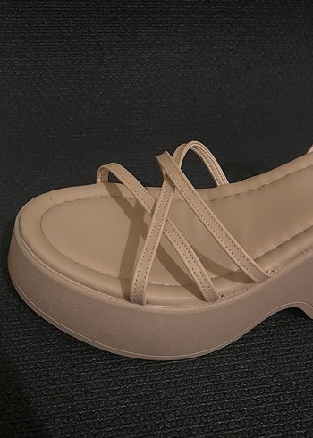 Nude Platform Sandalet (29) - Görsel 11