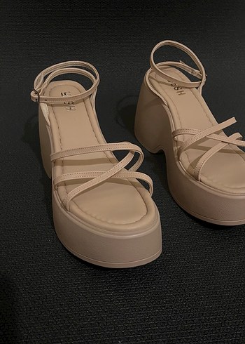 Nude Platform Sandalet (29) - Görsel 2
