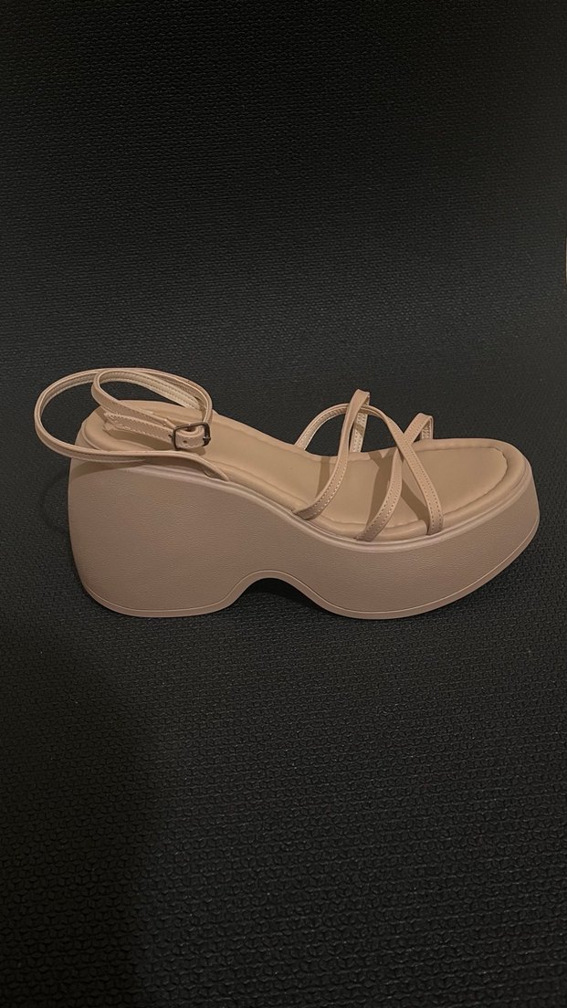 Nude Platform Sandalet (29) - Görsel 5