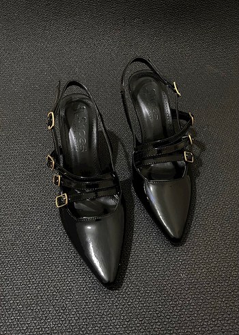 Üç biyeli topuklu ayakkabı (163) - Görsel 6