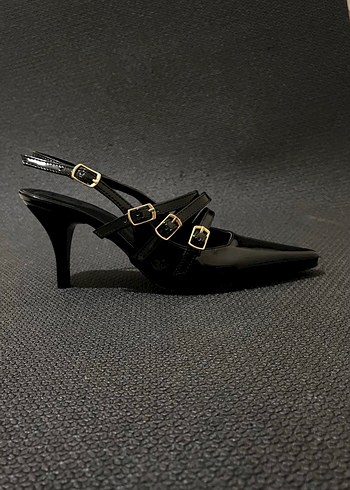 Üç biyeli topuklu ayakkabı (163) - Görsel 9