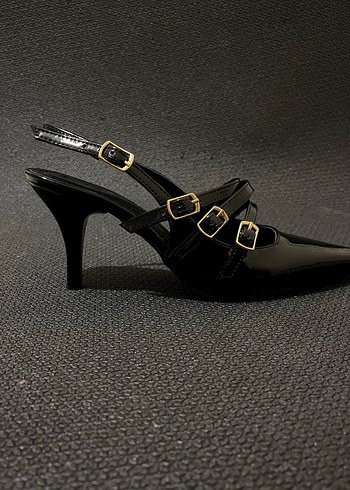 Üç biyeli topuklu ayakkabı (163) - Görsel 4