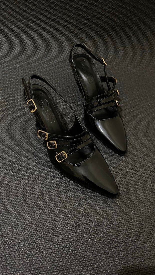 Üç biyeli topuklu ayakkabı (163) - Görsel 2