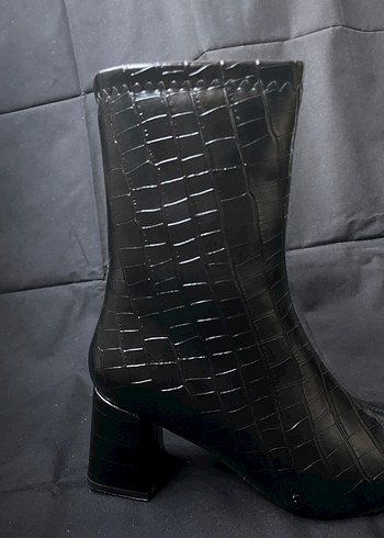 Siyah kroko küt burunlu Bot (38) - Görsel 6