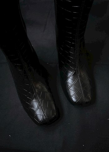 Siyah kroko küt burunlu Bot (38) - Görsel 3