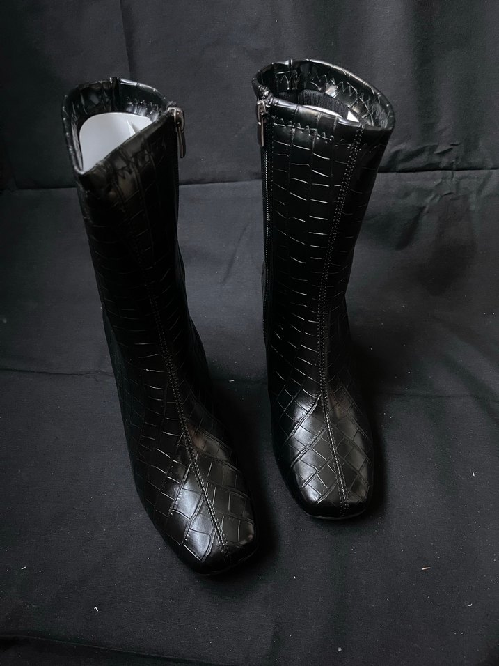 Siyah kroko küt burunlu Bot (38) - Görsel 4