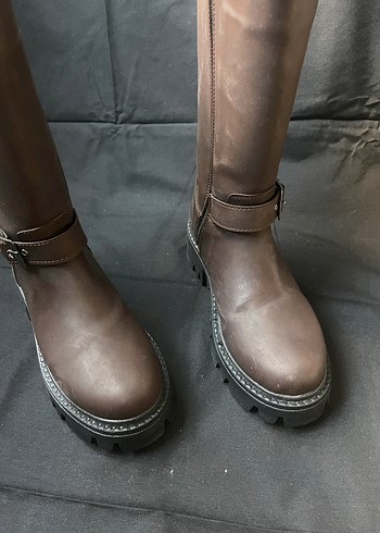 Kahverengi Tokalı çizme (28) - Görsel 9