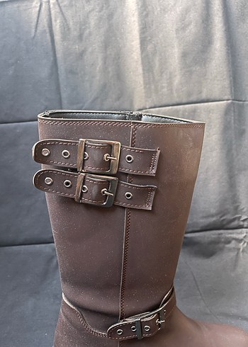 Kahverengi Tokalı çizme (28) - Görsel 2