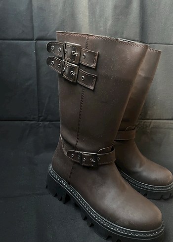 Kahverengi Tokalı çizme (28) - Görsel 3