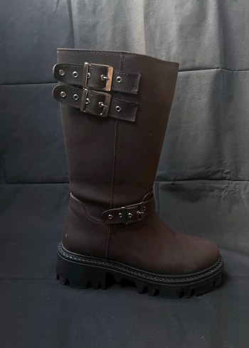 Kahverengi Tokalı çizme (28) - Görsel 8