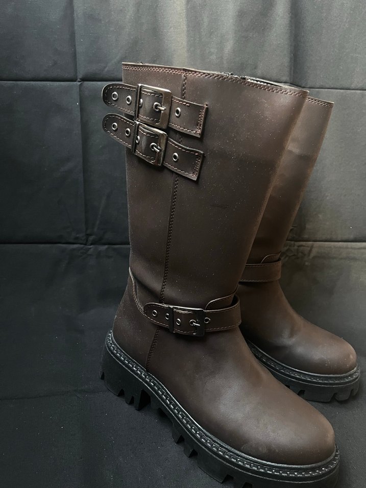 Kahverengi Tokalı çizme (28) - Görsel 3