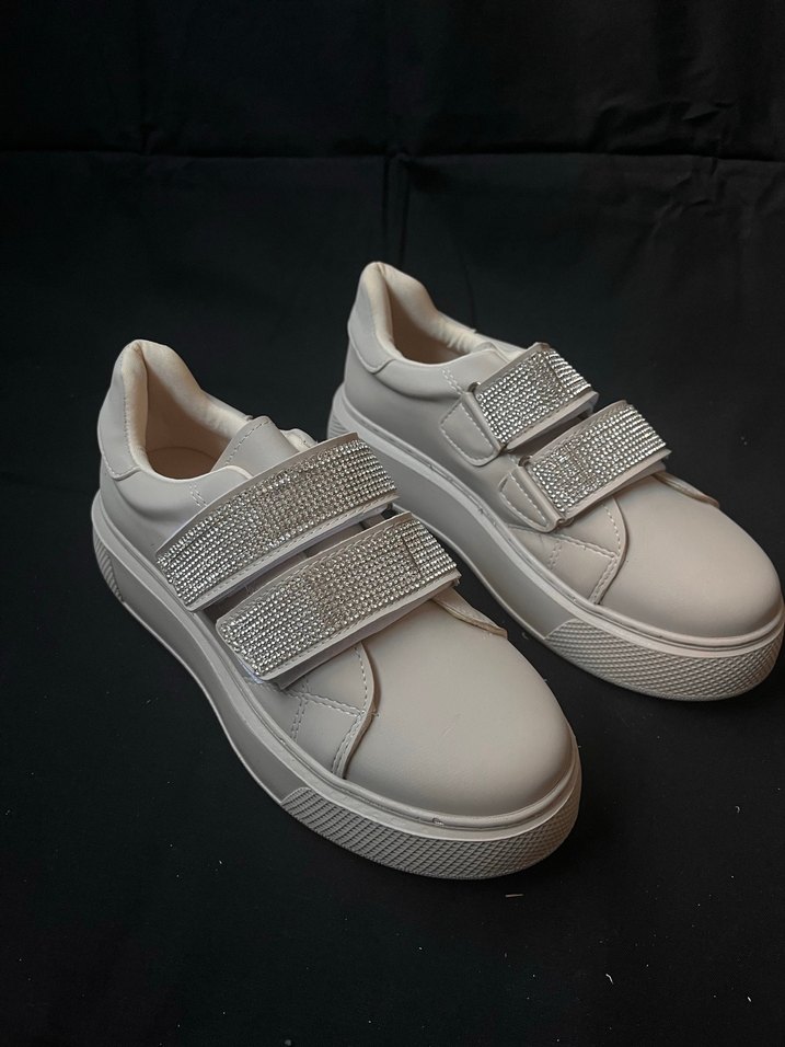 Bej taşlı Spor Ayakkabı (33) - Görsel 2