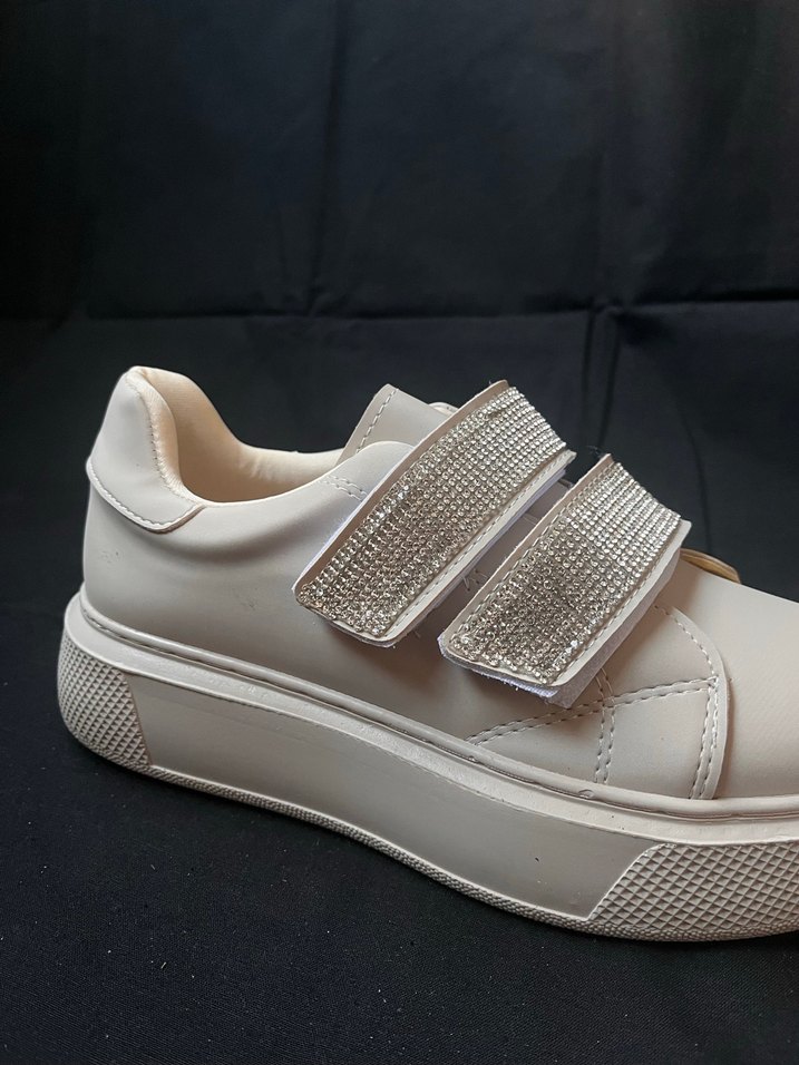 Bej taşlı Spor Ayakkabı (33) - Görsel 5