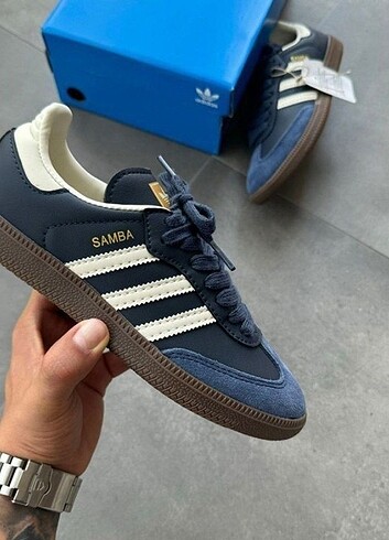 Adidas samba og spor ayakkabı lacivert