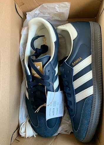 Adidas Adidas samba og spor ayakkabı lacivert