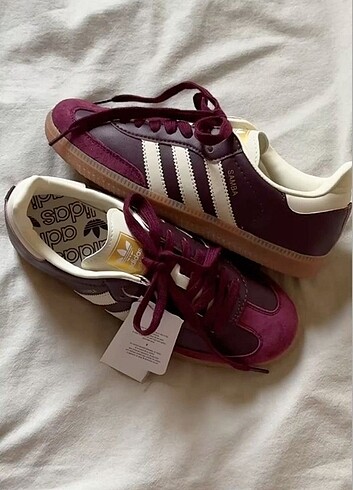 Adidas Adidas samba og spor ayakkabı bordo