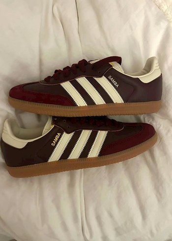 Adidas samba og spor ayakkabı bordo