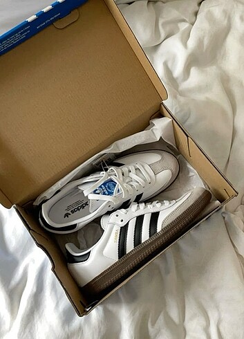 Adidas Adidas samba og spor ayakkabı beyaz
