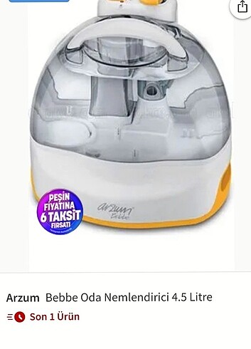 Arzum Oda Nemlendirici Buhar Makinesi - Görsel 2