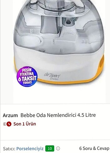 Arzum Oda Nemlendirici Buhar Makinesi - Görsel 4