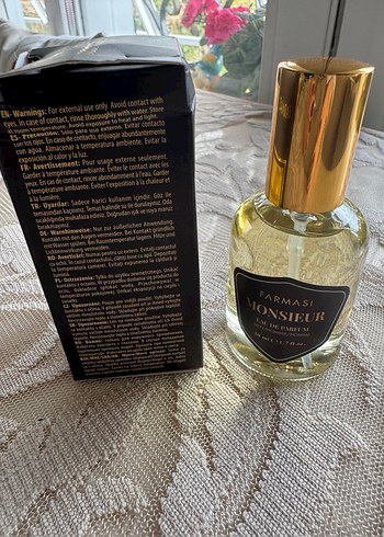 Farmasi Monsieur Altın Erkek Parfümü - Görsel 2